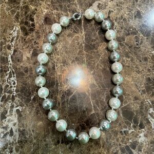 Large Ball Pearl Necklace!